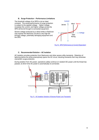 Lightning Protection Considerations for Wired Systems | PDF