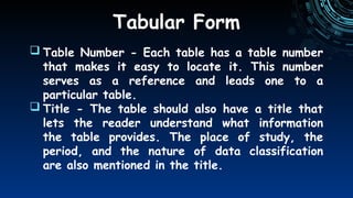Data Presentation Methods - Basic Statistics | PPTX