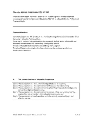 SA Final Report 2015 | PDF