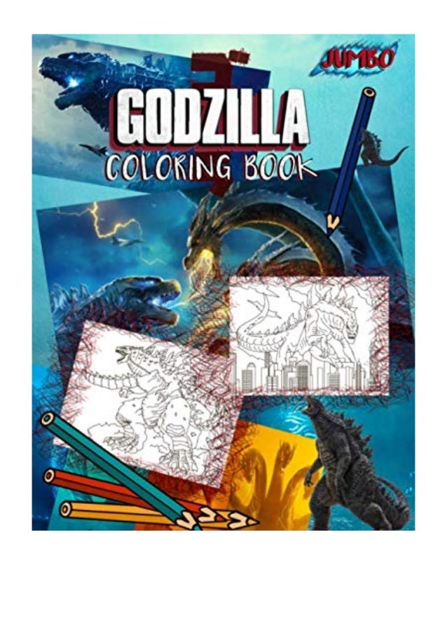 Download 2019 Godzilla Coloring Book Pdf Godzilla Jumbo Coloring Book Wit
