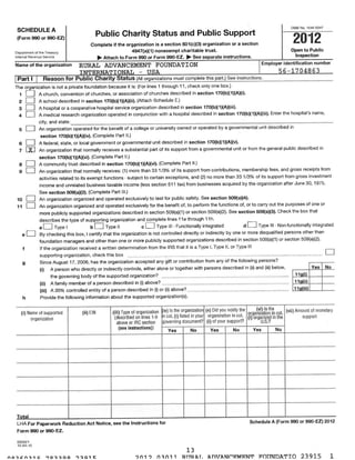 2012 990 Form - part 1 | PDF