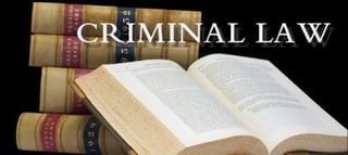 The criminal law books