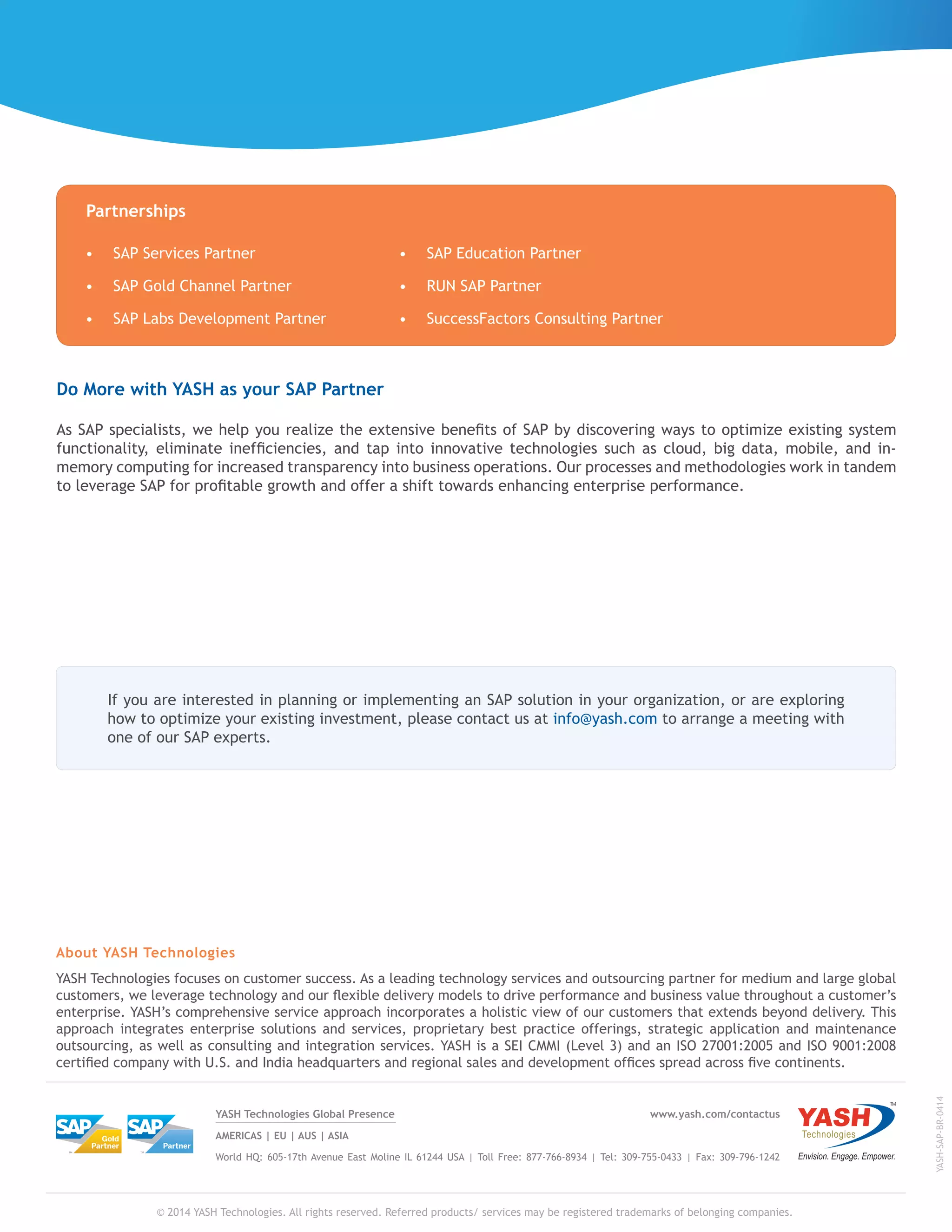 Yash Technolodies | PDF