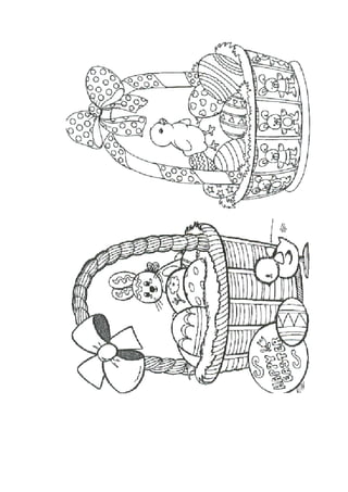 169 Desenhos para a Páscoa