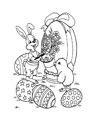 169 Desenhos para a Páscoa