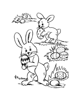 169 Desenhos para a Páscoa