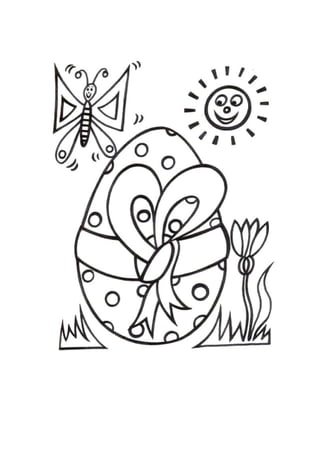 169 Desenhos para a Páscoa