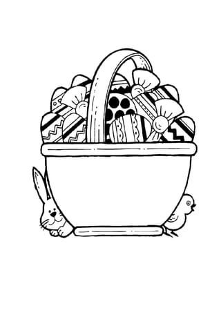 169 Desenhos para a Páscoa