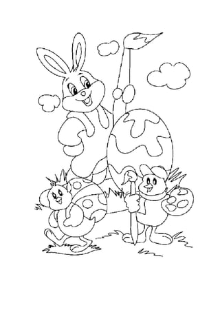 169 Desenhos para a Páscoa