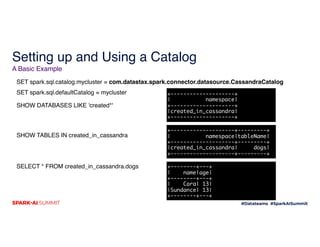 DataSource V2 and Cassandra – A Whole New World | PDF