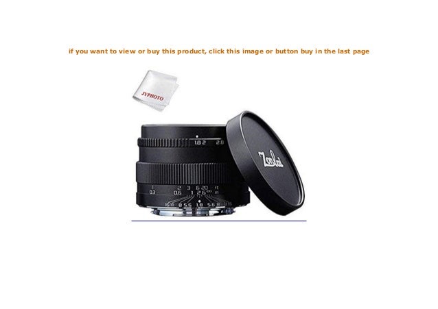 Zonlai 22mm F1 8 Aps C Wide Angle Manuelle Objektiv F R Fuji Fujifilm