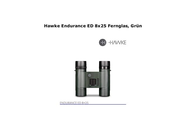 Hawke Endurance ED 8x25 gr/ün Fernglas