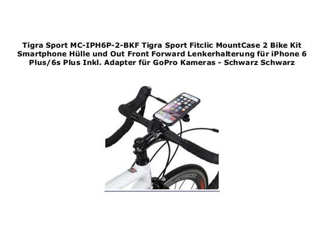 tigra sport smartphone bike mount