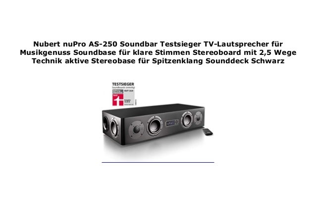soundbar & soundbase