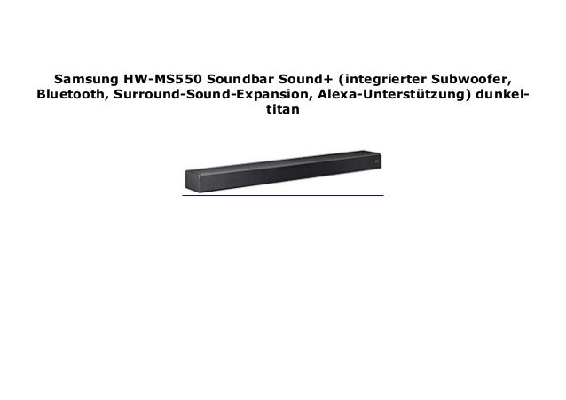 soundbar sound 