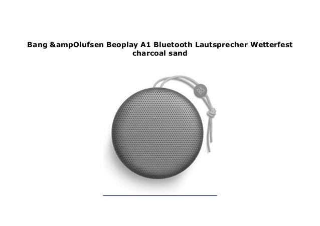 beoplay a1 sand