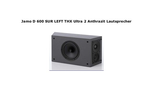 jamo 600 series