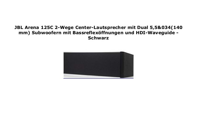 arena 125c jbl