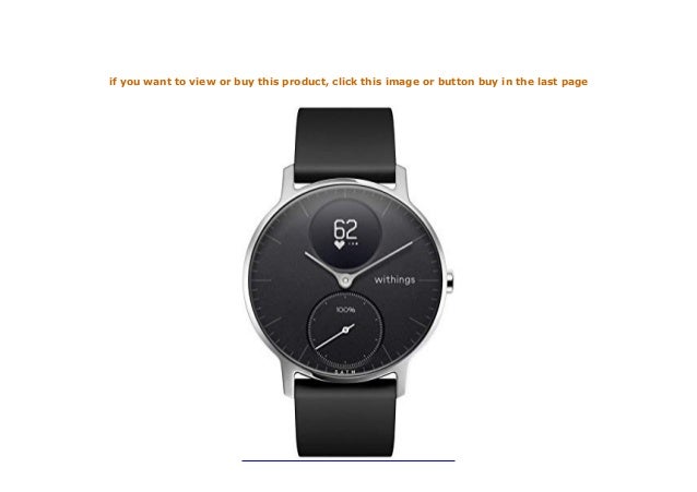 nokia hybrid smartwatch