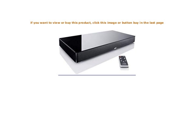 canton soundbar dm 75