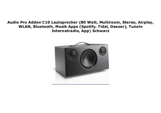 audio pro addon c10 airplay 2