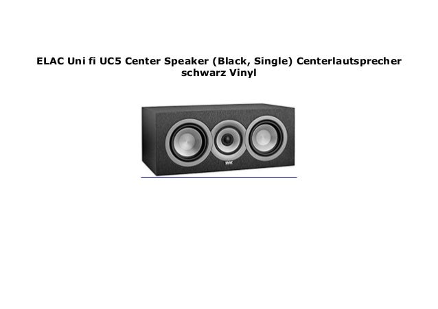 elac centre speaker