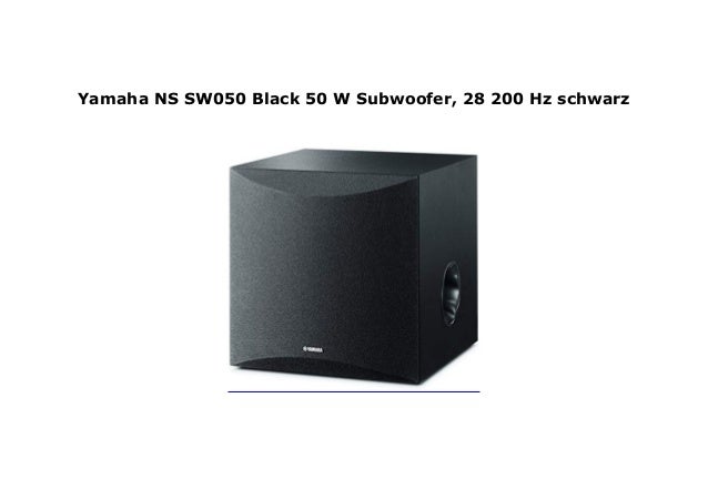yamaha sw050 subwoofer