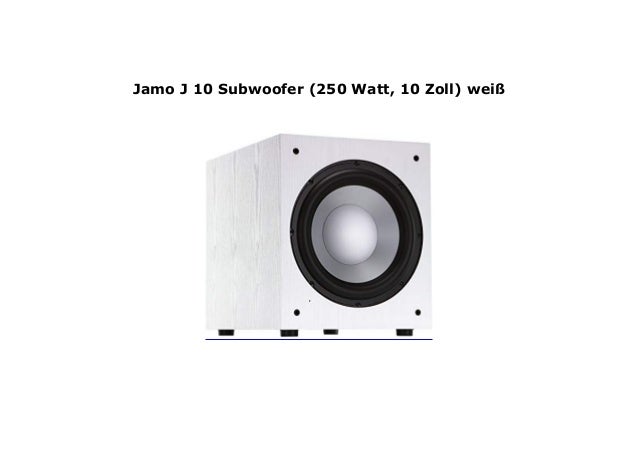 jamo 10 subwoofer
