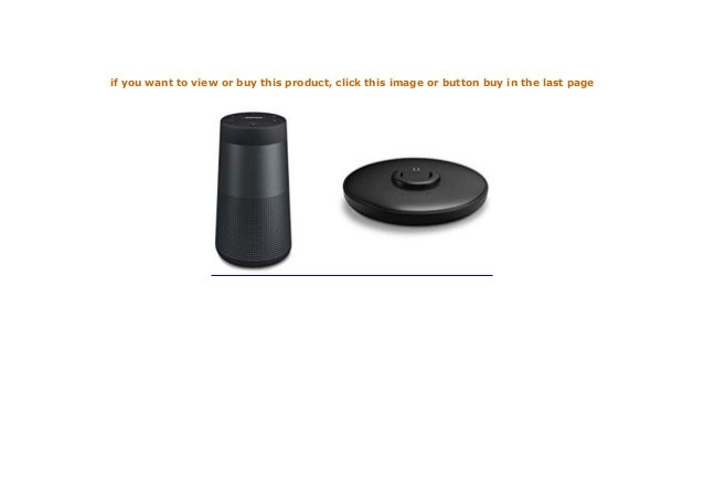 bose soundlink revolve bluetooth lautsprecher