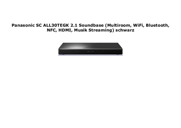 panasonic sound base