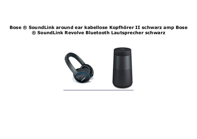 bose lautsprecher revolve