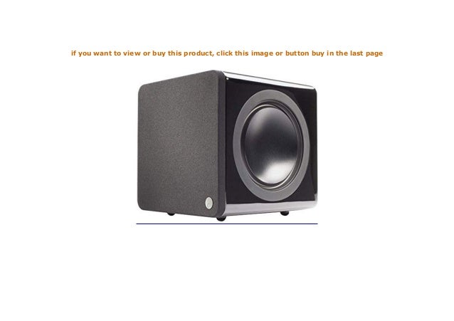 cambridge minx x201 subwoofer