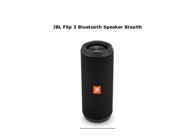 jbl 3 flip stealth