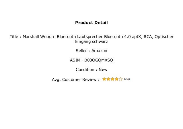 marshall woburn schwarz