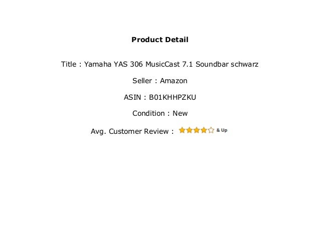 yamaha yas 306 amazon