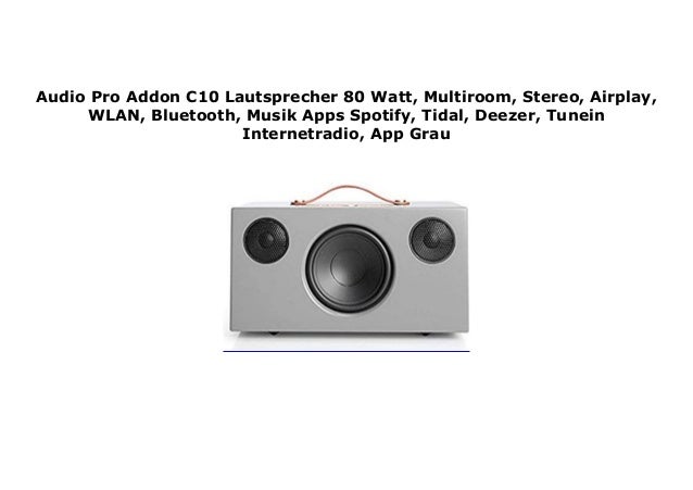 audio pro addon c10 stereo