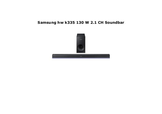 samsung 130 watt soundbar