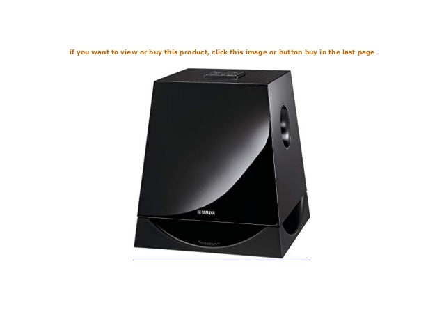 yamaha ns 300 subwoofer