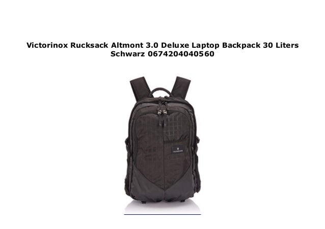 victorinox luggage altmont 3.0 deluxe laptop backpack