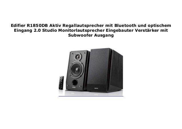 subwoofer for edifier r1850db