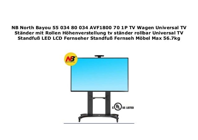 Nb North Bayou 55 034 80 034 Avf1800 70 1p Tv Wagen Universal Tv St