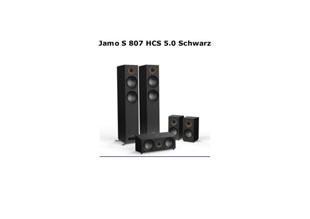 jamo hcs 807