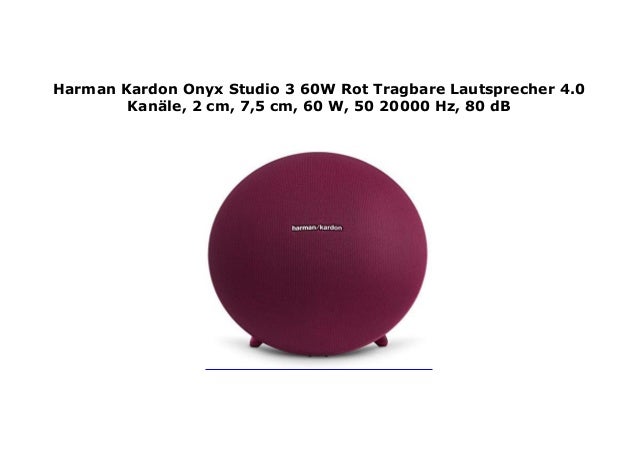 harman kardon onyx studio 4 watt