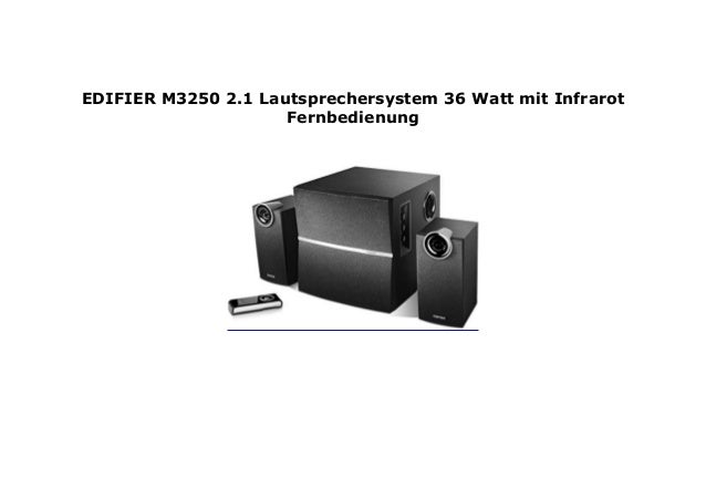 edifier m3250 2.1