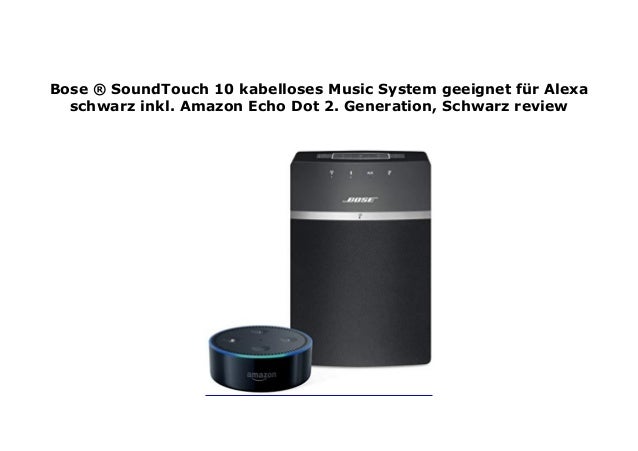 bose alexa soundtouch