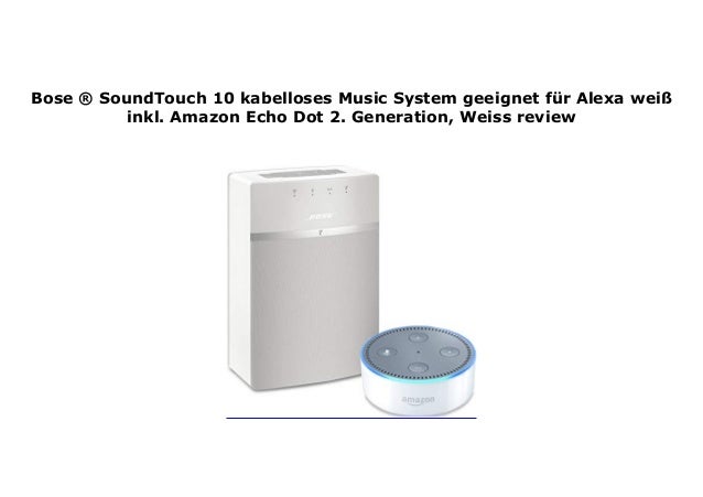amazon alexa bose soundtouch