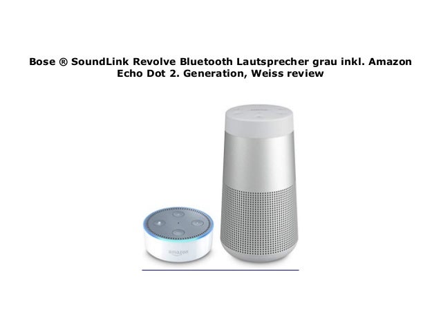 bose bluetooth lautsprecher soundlink revolve