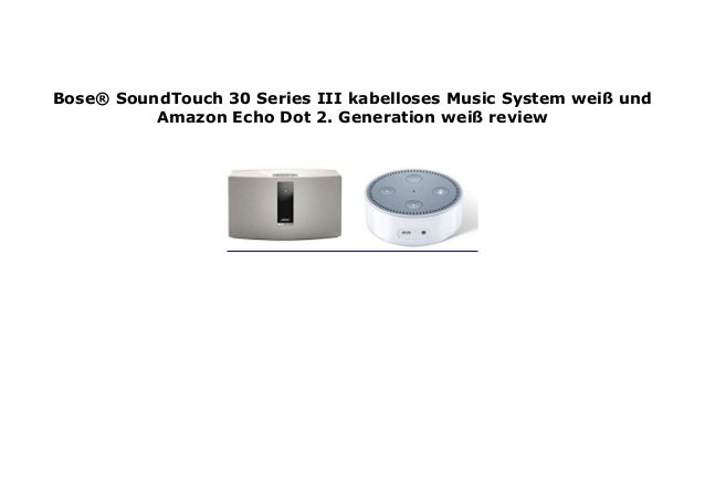 amazon echo bose soundtouch