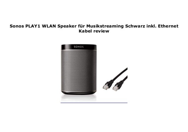 sonos play 1 ethernet