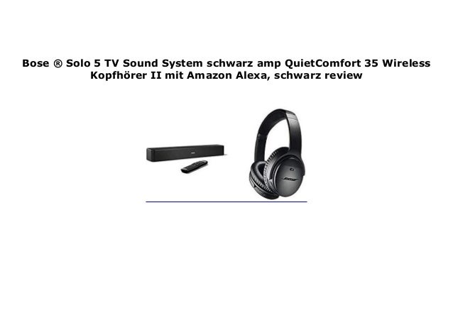 review bose solo 5 tv sound system